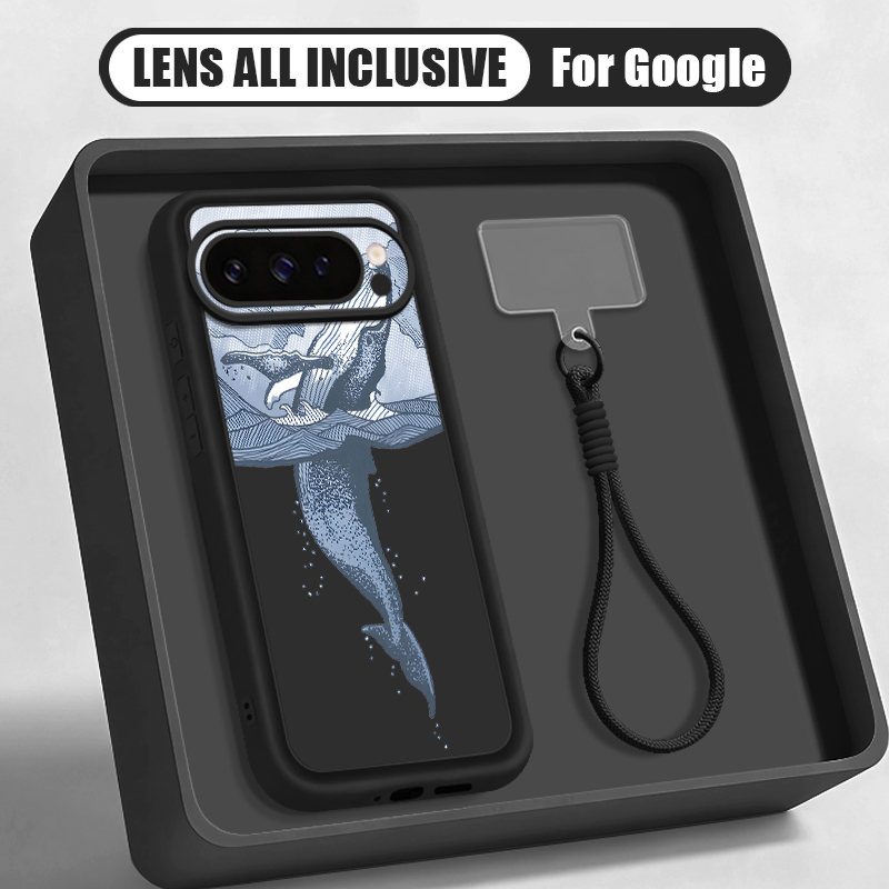 Humpbackwalvis print polsbandj - Google Pixel 9 recensie en prijs